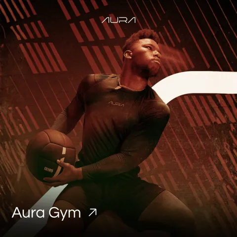 Aura Gym brand work