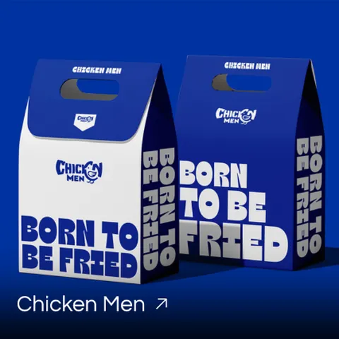 Chicken Men brand work