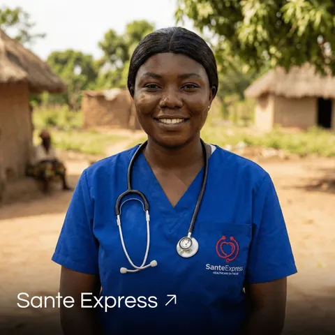 Santé Express brand work